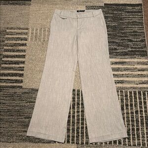 Gray Wide-Leg Trousers